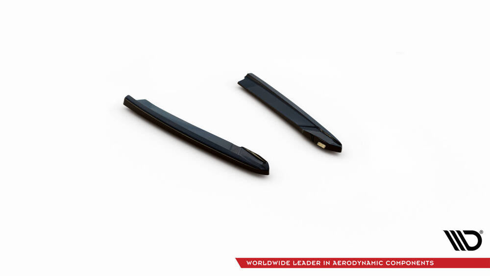 Seitliche Heck Diffusor Erweiterung V.3 für Skoda Octavia RS MK4 Facelift von Maxton Design