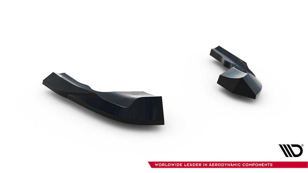 Seitliche Heckdiffusor Erweiterung V.8 für VW Golf R Mk8 / Mk8 Facelift von Maxton Design