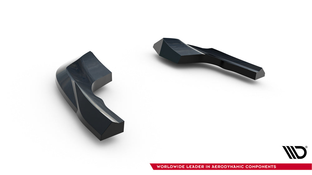 Seitliche Heckdiffusor Erweiterung V.8 für VW Golf R Mk8 / Mk8 Facelift von Maxton Design