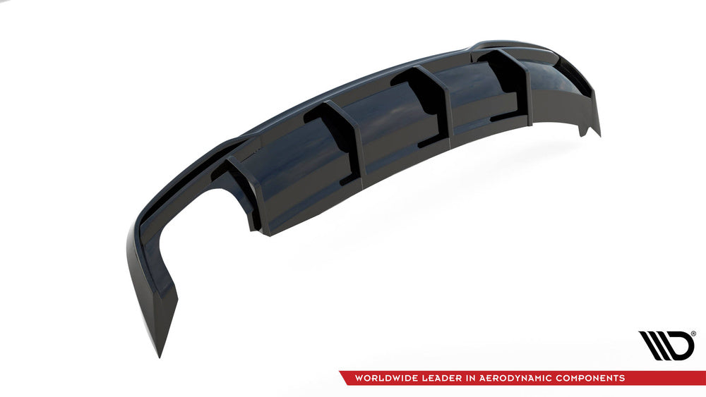 Heckdiffusor (Doppelflutig Links) für Audi A5 Sportback 8T Facelift von Maxton Design
