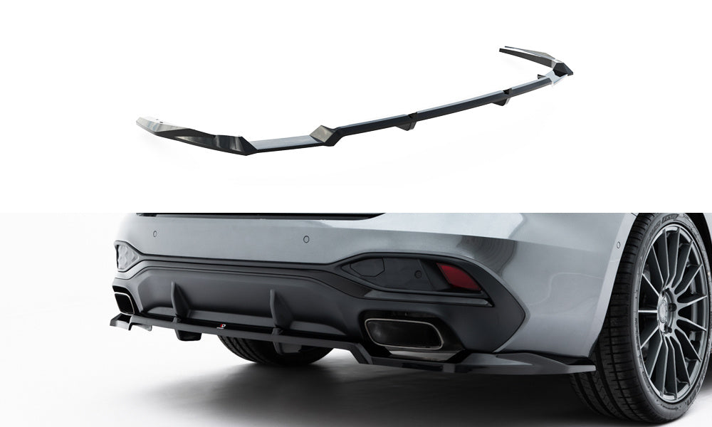 Zentraler Hinterer Splitter für Audi A5 S-Line B10 Limousine / Avant von Maxton Design