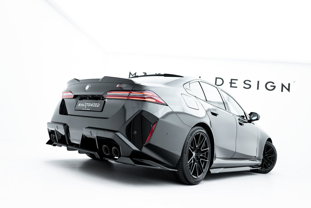 Heck Diffusor Erweiterung für BMW M5 Limousine G90 von Maxton Design
