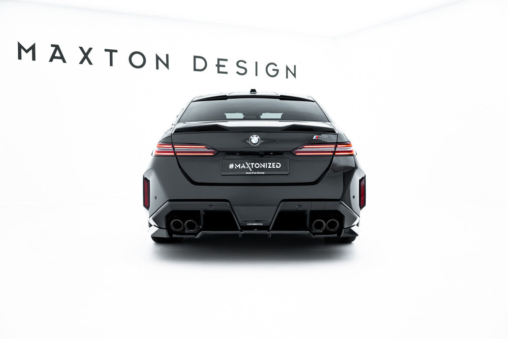 Heck Diffusor Erweiterung für BMW M5 Limousine G90 von Maxton Design