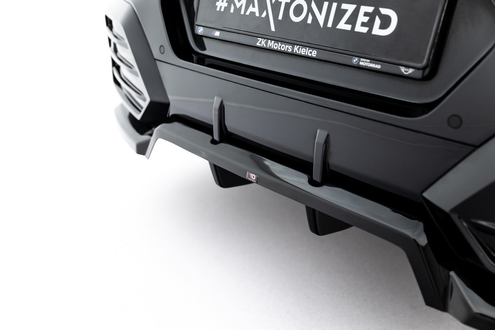 Zentraler Hinterer Splitter für BMW X2 M-Pack U10 von Maxton Design