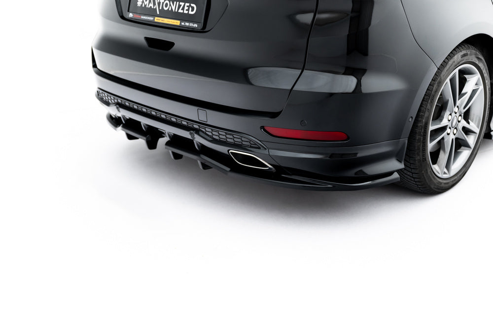 Zentraler Hinterer Splitter für Ford S-Max ST-Line Mk2 Facelift von Maxton Design