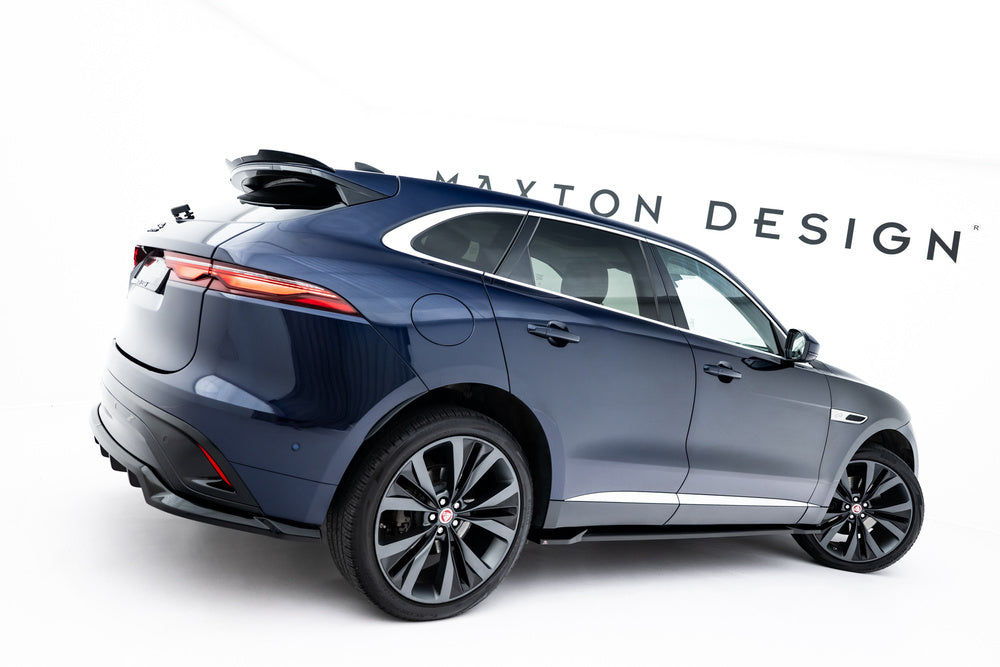 Zentraler Hinterer Splitter für Jaguar F-Pace R-Sport Mk1 Facelift von Maxton Design