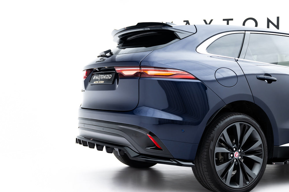 Zentraler Hinterer Splitter für Jaguar F-Pace R-Sport Mk1 Facelift von Maxton Design