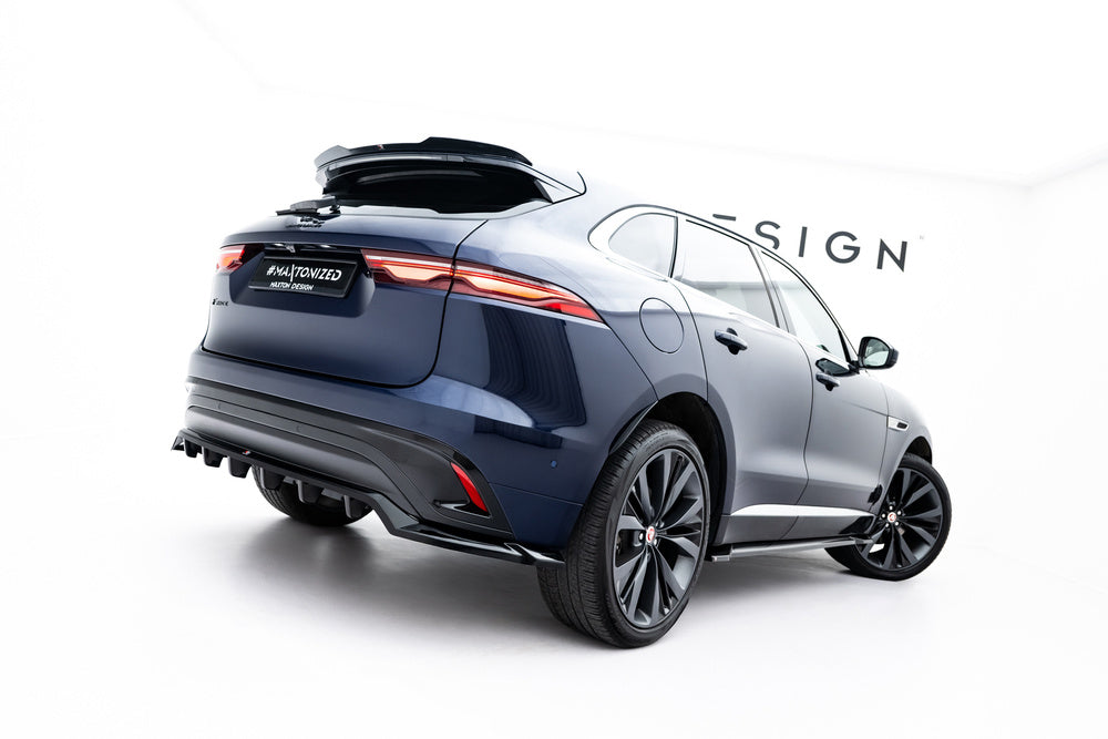 Zentraler Hinterer Splitter für Jaguar F-Pace R-Sport Mk1 Facelift von Maxton Design