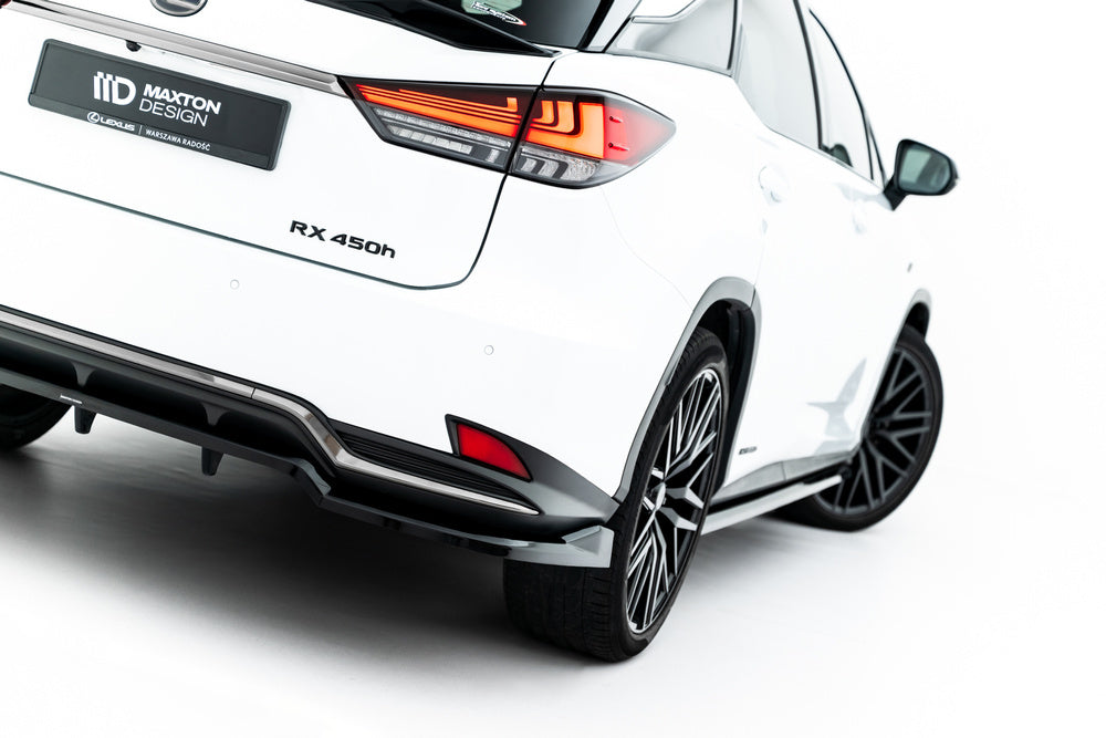 Zentraler Hinterer Splitter für Lexus RX F-Sport Mk4 Facelift von Maxton Design