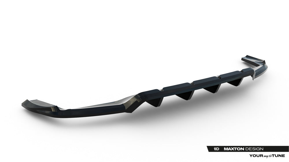 Zentraler hinterer Splitter für Mercedes GLA 45 AMG X156 Facelift von Maxton Design