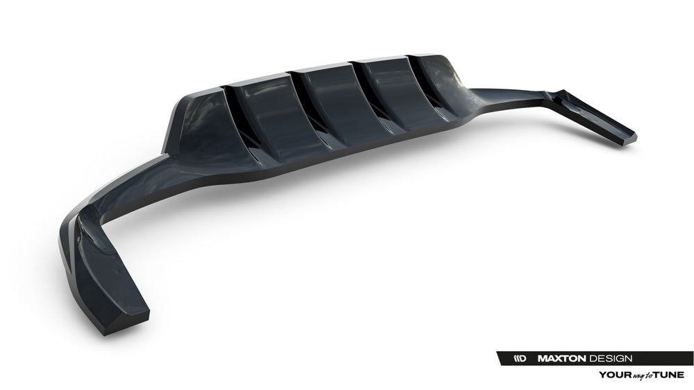 Zentraler hinterer Splitter für Mercedes GLA 45 AMG X156 Facelift von Maxton Design