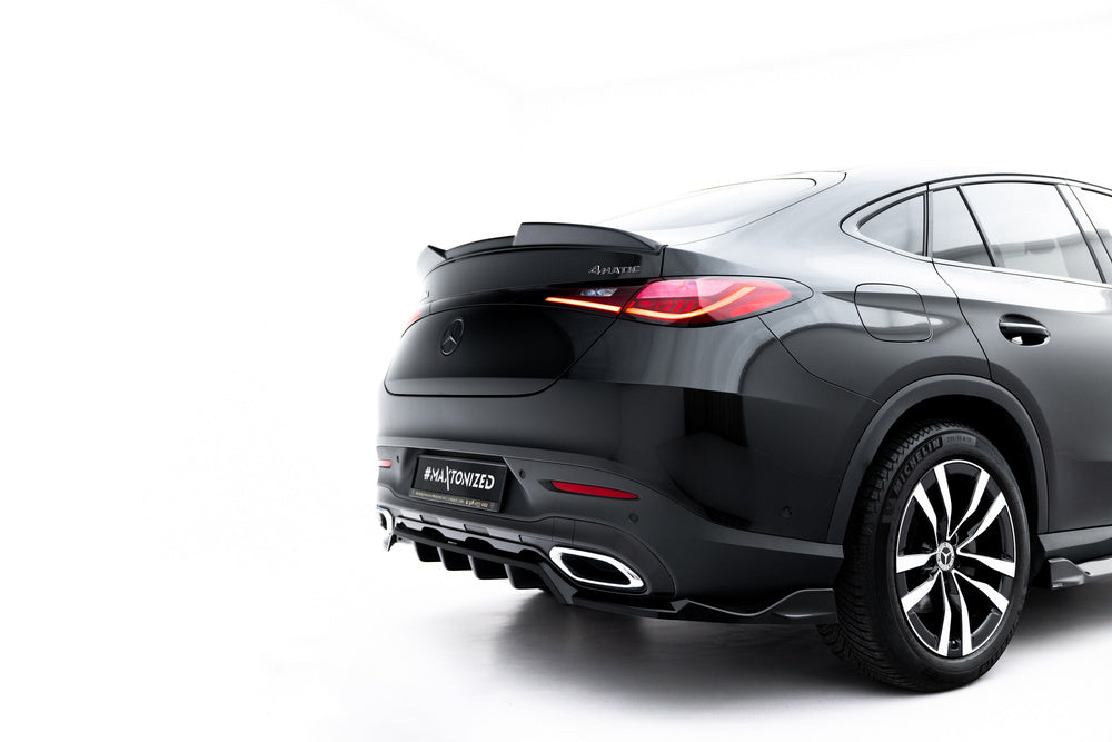 Zentraler Hinterer Splitter für Mercedes-Benz GLC Coupe C254 ohne AMG-Line von Maxton Design