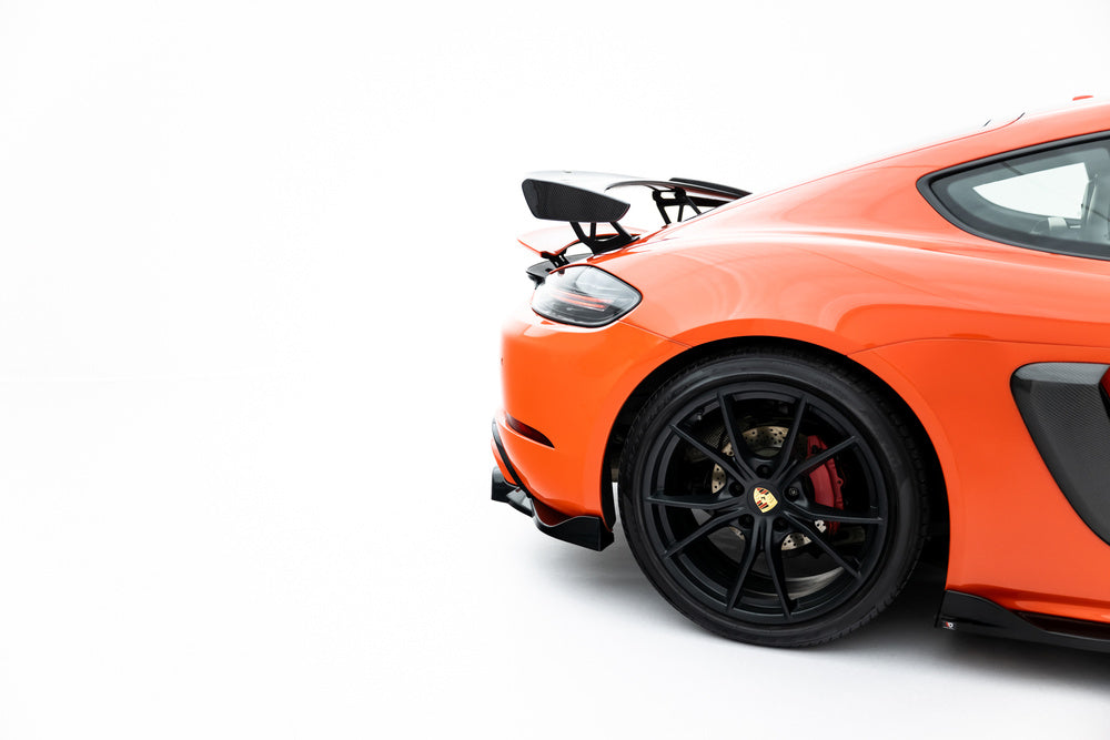 Seitliche Heckdiffusor Erweiterung für Porsche 718 Cayman GTS 982c von Maxton Design