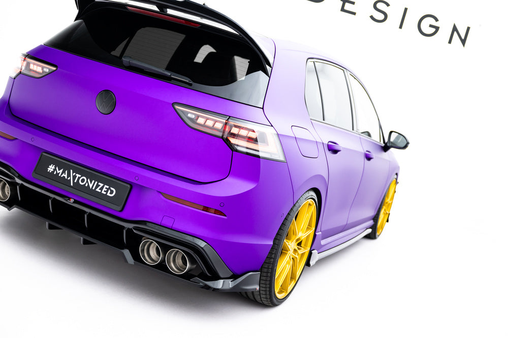 Heckdiffusor Erweiterung V.1 für VW Golf R Mk8 / Mk8 Facelift von Maxton Design