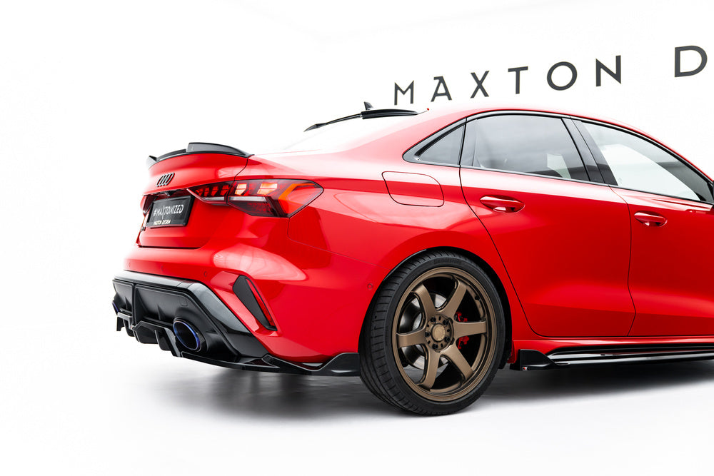 Zentraler Hinterer Splitter V.2 für Audi RS3 8Y Limousine Facelift von Maxton Design