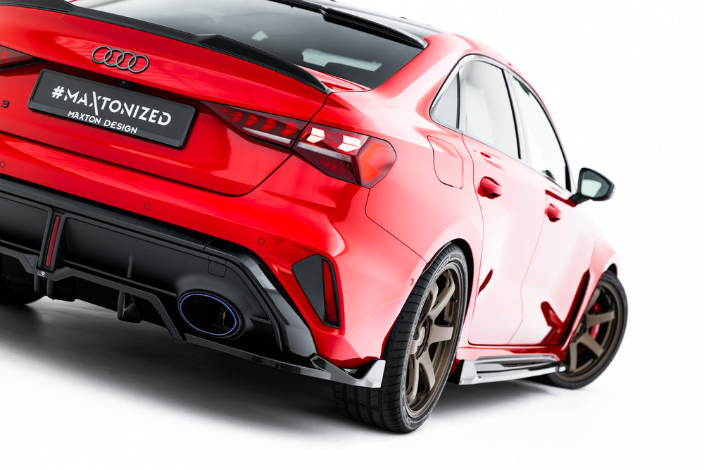 Zentraler Hinterer Splitter V.2 für Audi RS3 8Y Limousine Facelift von Maxton Design