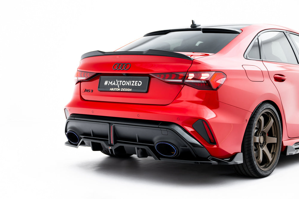Zentraler Hinterer Splitter V.2 für Audi RS3 8Y Limousine Facelift von Maxton Design
