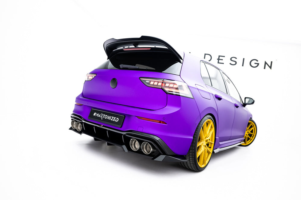 Heckdiffusor Erweiterung V.2 für VW Golf R Mk8 / Mk8 Facelift von Maxton Design