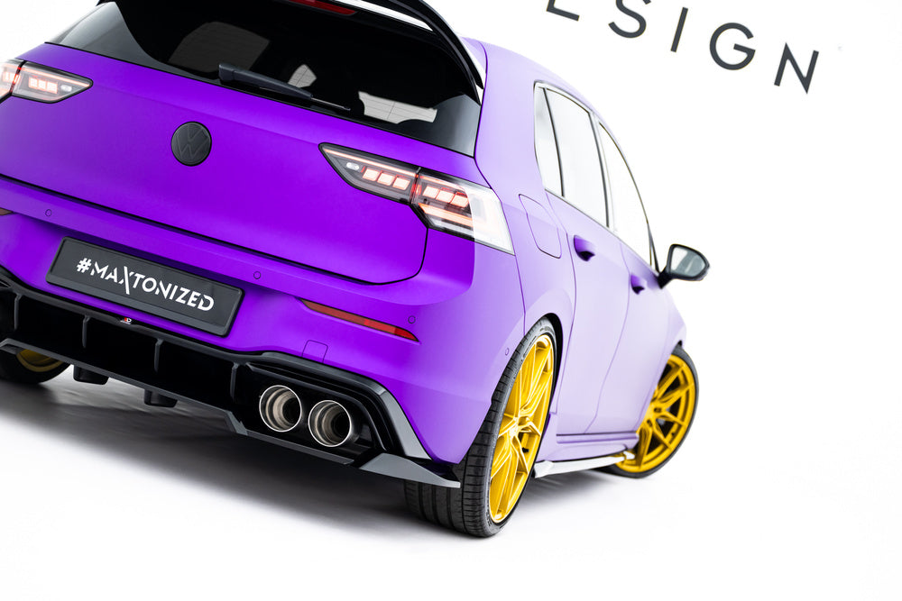 Heckdiffusor Erweiterung V.2 für VW Golf R Mk8 / Mk8 Facelift von Maxton Design