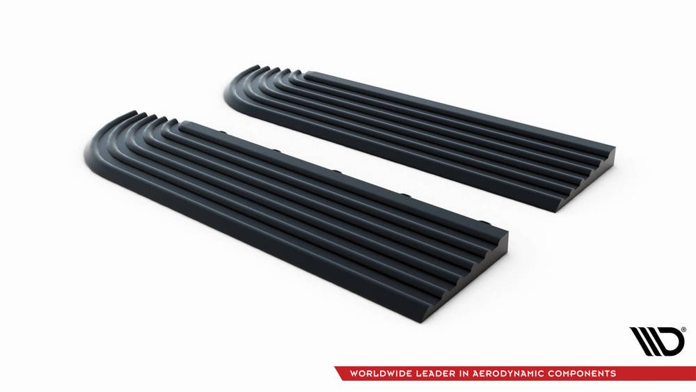 Modular "MAXTON Floor" corner edge tile