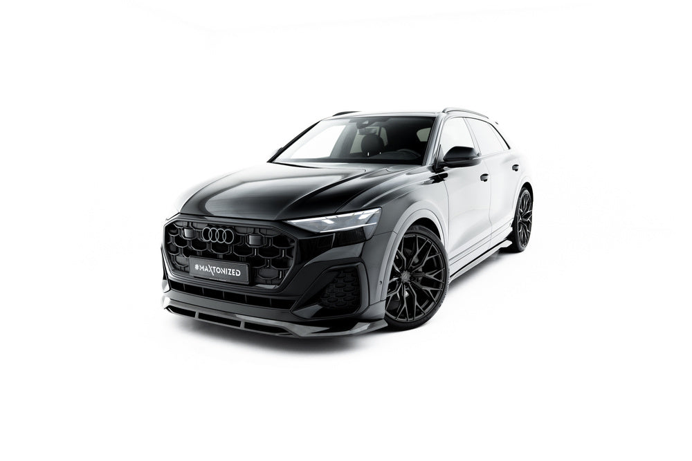 Carbon Frontlippe / Frontsplitter / Frontansatz für Audi SQ8 / Q8 S-Line Mk1 Facelift von Maxton Design