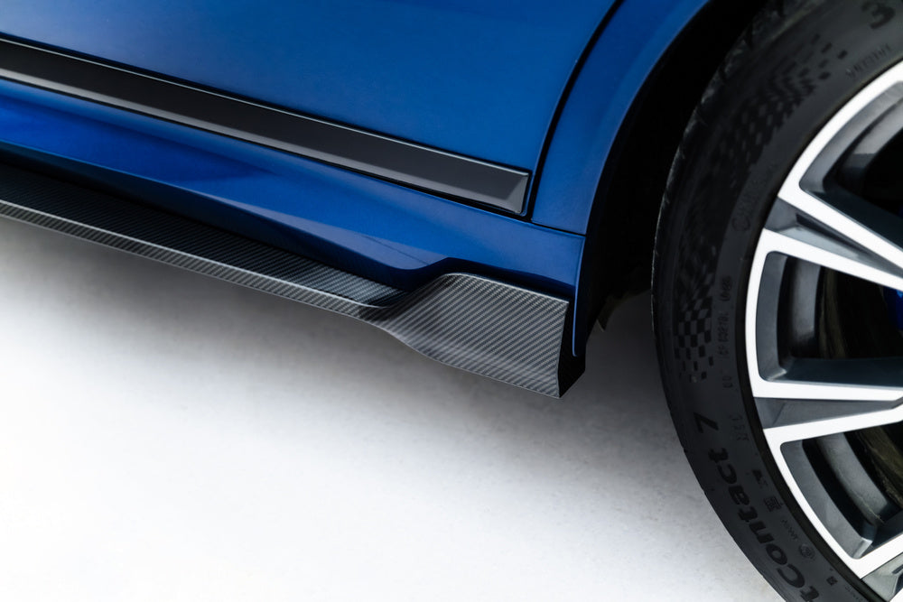 Carbon Seitenschweller Erweiterung für BMW X7 M-Paket G07 von Maxton Design