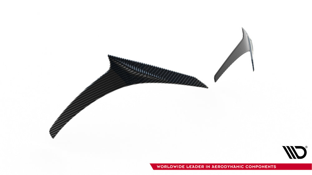 Carbon-Canards für Frontstoßfänger passend für Mercedes-AMG GT 63 C192 von Maxton Design