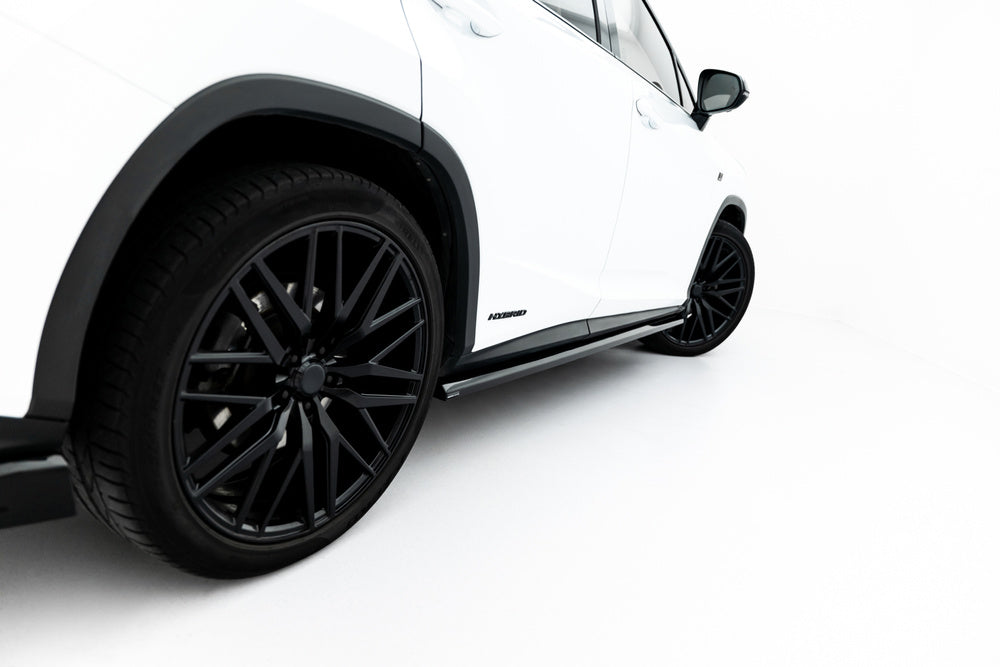 Seitenschweller Erweiterung für Lexus RX F-Sport Mk4 Facelift (Version ohne OEM-Trittbretter) von Maxton Design