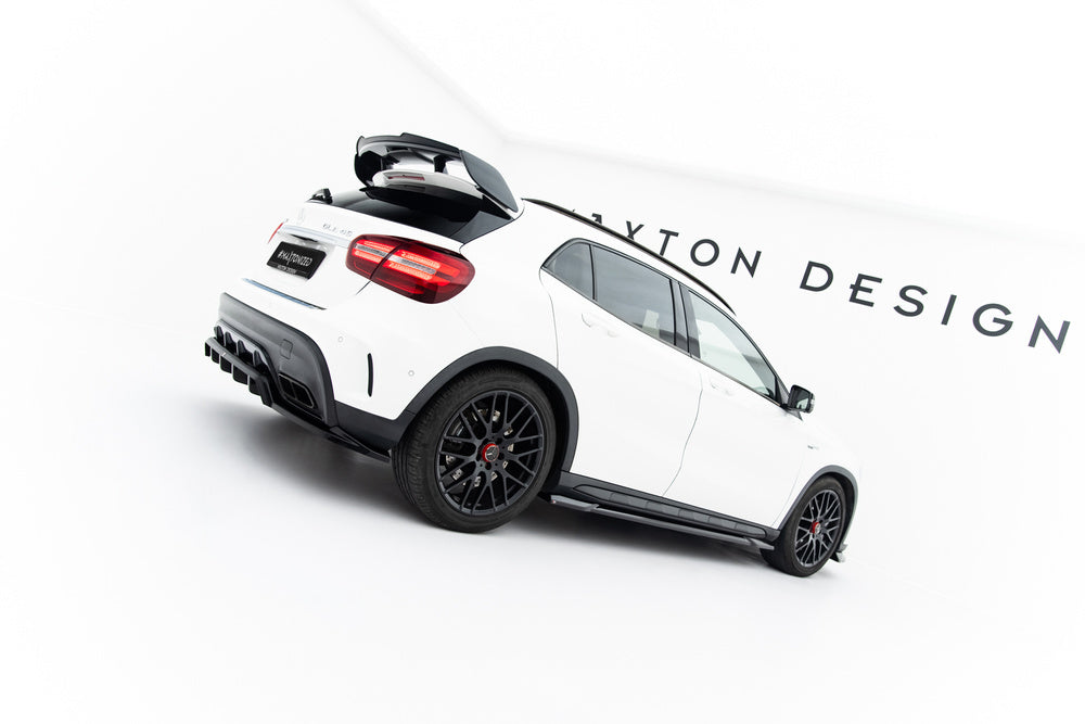 Seitenschweller Erweiterung für Mercedes GLA 45 AMG X156 Facelift von Maxton Design