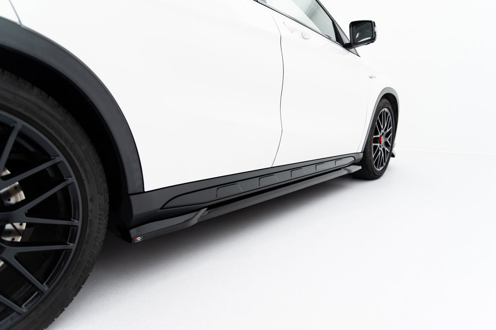 Seitenschweller Erweiterung für Mercedes GLA 45 AMG X156 Facelift von Maxton Design