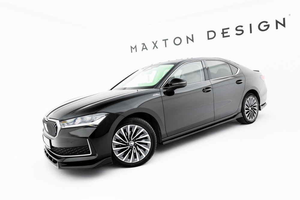 Seitenschweller Erweiterung V.2 für Skoda Superb Mk4 von Maxton Design