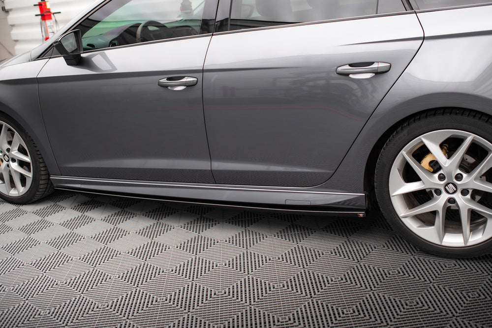 Seitenschweller Erweiterung V.5 für Seat Leon Cupra / FR / Standard Mk3 / Mk3 Facelift von Maxton Design