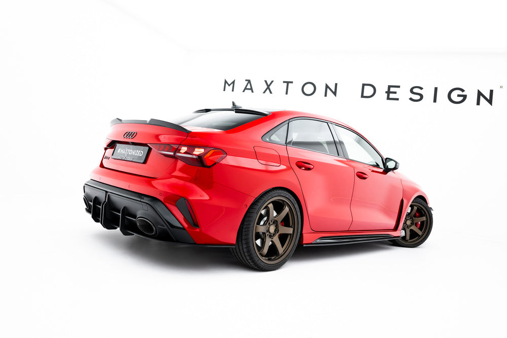 Seitenschweller Erweiterung Street Pro für Audi RS3 8Y Limousine Facelift von Maxton Design
