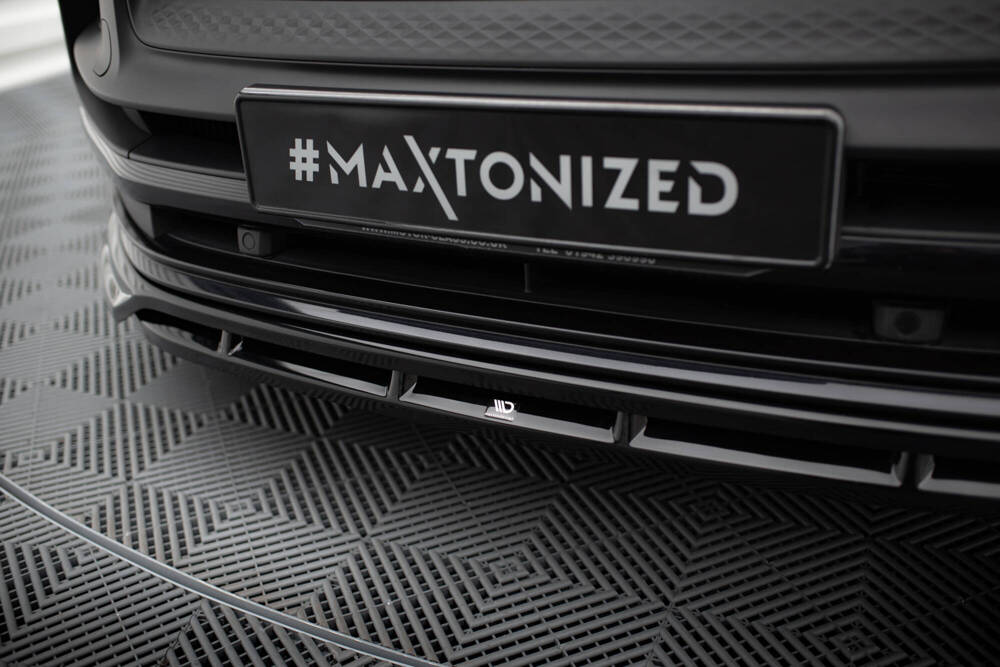 Front Lippe / Front Splitter / Frontansatz für Porsche Macan GTS MK1 Facelift von Maxton Design