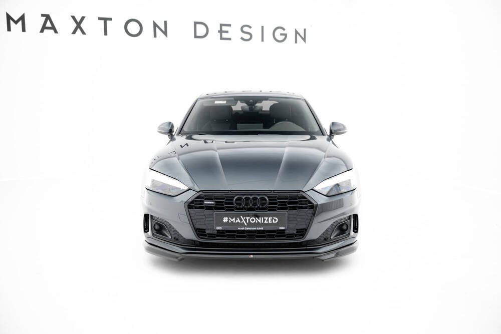 Front Lippe / Front Splitter / Frontansatz V.3 für Audi TTS / TT S-Line 8J Facelift von Maxton Design