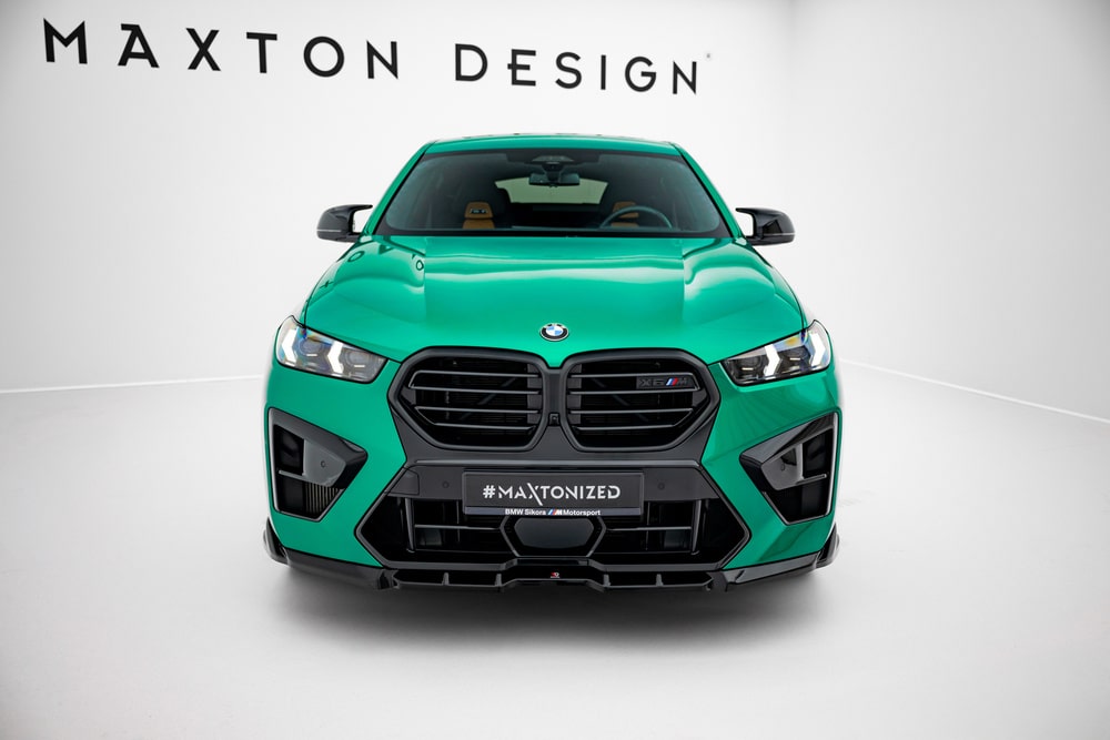 Front Lippe / Front Splitter / Frontansatz für Porsche 911 Turbo S Sport Paket 992 von Maxton Design