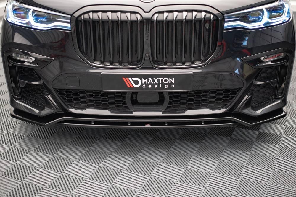 Front Splitter / Cup Schwert / Frontansatz V.1 für BMW X7 M G07 von Maxton Design