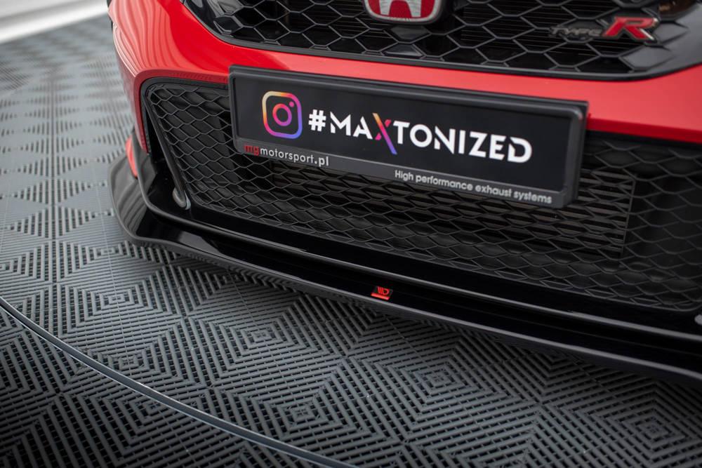 Front Lippe / Front Splitter / Frontansatz V.1 für Honda Civic Type R FL5 von Maxton Design