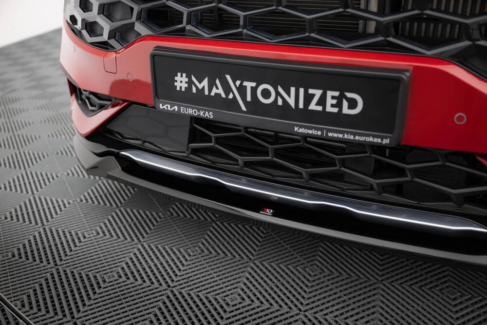 Front Lippe / Front Splitter / Frontansatz für Kia EV9 GT-Line von Maxton Design