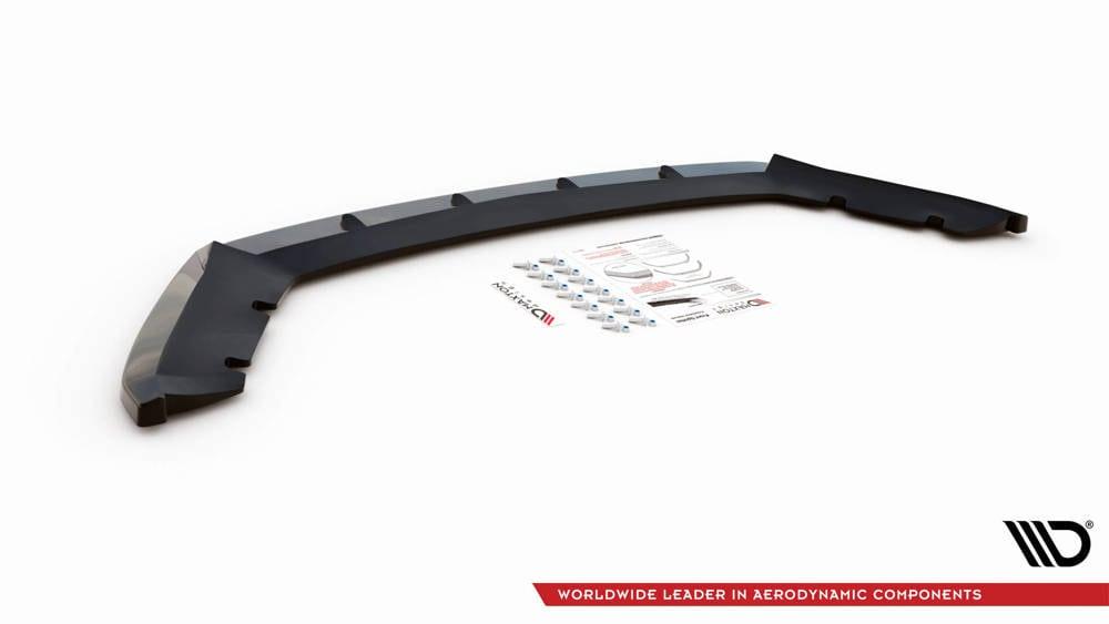 Front Splitter / Cup Schwert / Frontansatz V.1 für Seat Leon Mk3 von Maxton Design