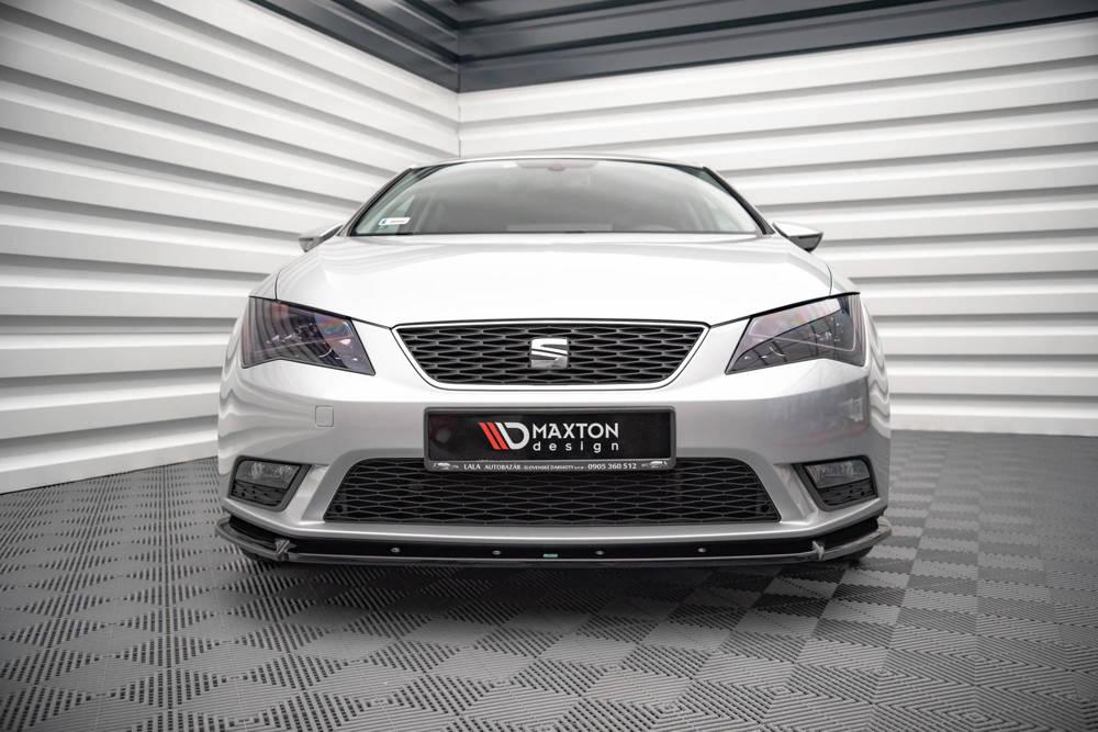 Front Splitter / Cup Schwert / Frontansatz V.1 für Seat Leon Mk3 von Maxton Design