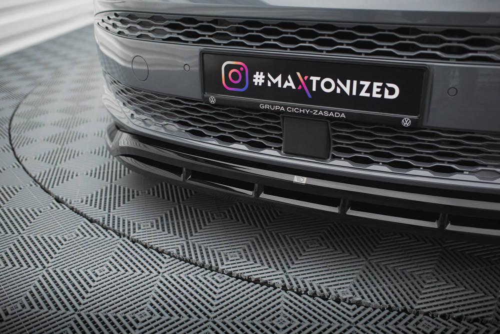 Front Lippe / Front Splitter / Frontansatz V.1 für VW Multivan T7 von Maxton Design
