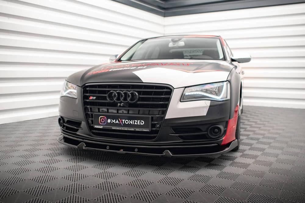 Front Lippe / Front Splitter / Frontansatz V.2 für Audi S8 4H von Maxton Design