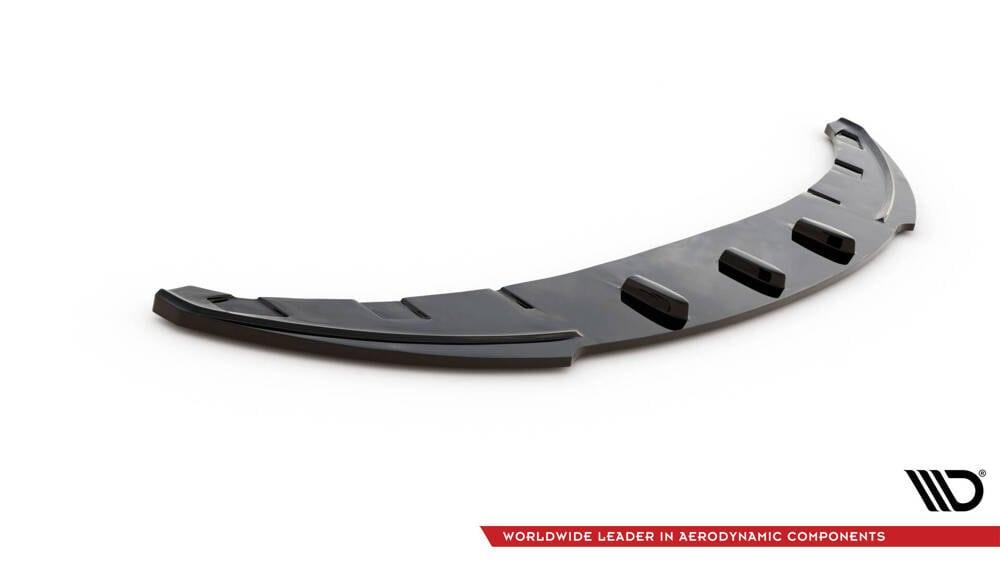 Front Lippe / Front Splitter / Frontansatz V.2 für BMW 1er E81 Facelift von Maxton Design