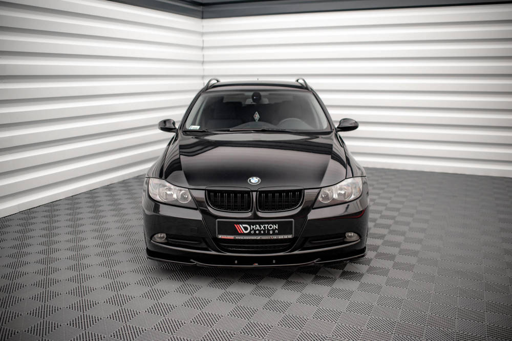 Front Lippe / Front Splitter / Frontansatz V.2 für BMW 3 E90 / E91 von Maxton Design