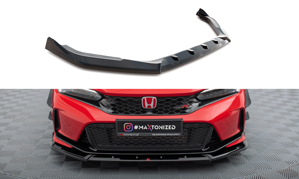 Front Lippe / Front Splitter / Frontansatz V.2 für Honda Civic Type R FL5 von Maxton Design