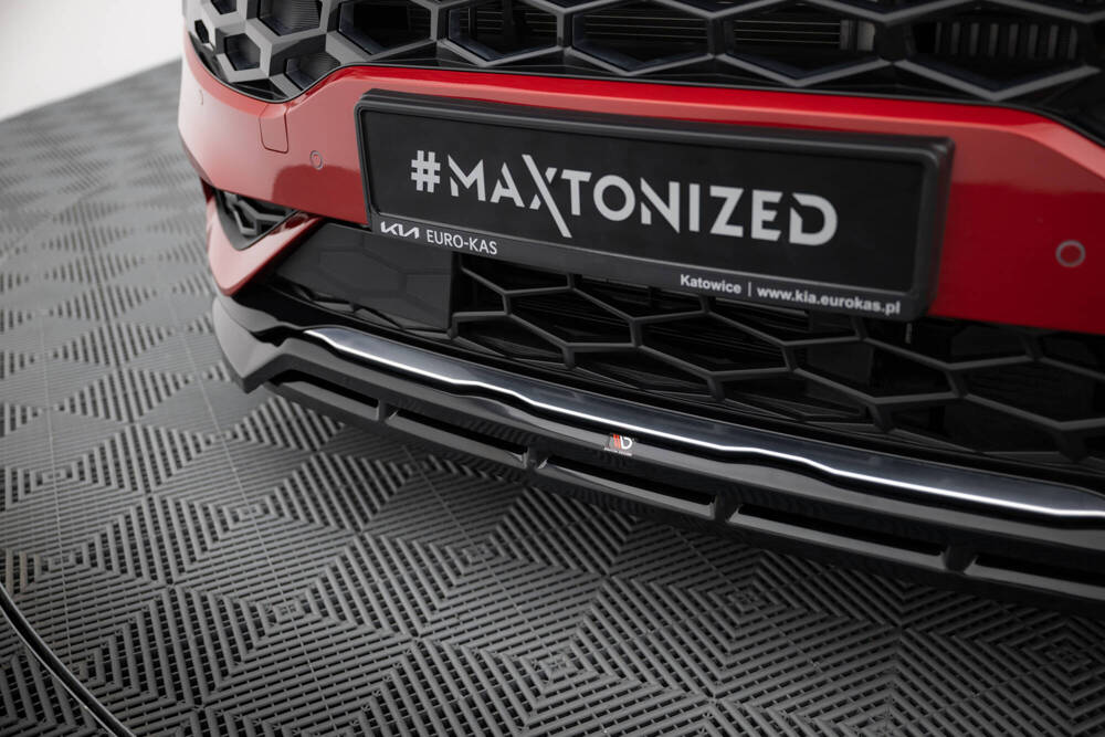 Front Lippe / Front Splitter / Frontansatz V.2 für Kia Sportage GT-Line (NQ5) von Maxton Design