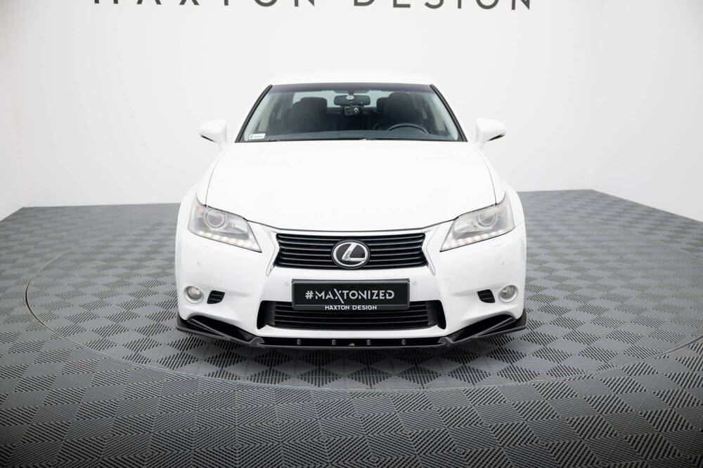 Front Lippe / Front Splitter / Frontansatz V.2 für Lexus GS MK4 von Maxton Design