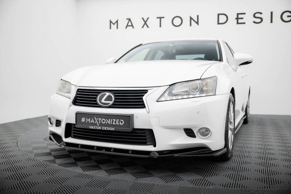 Front Lippe / Front Splitter / Frontansatz V.2 für Lexus GS MK4 von Maxton Design