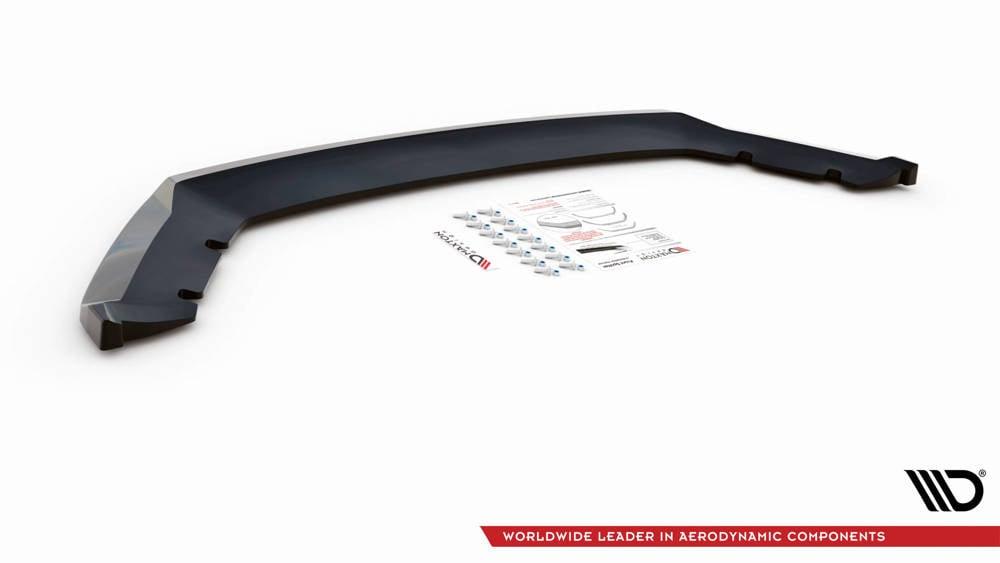 Front Splitter / Cup Schwert / Frontansatz V.2 für Seat Leon Mk3 von Maxton Design